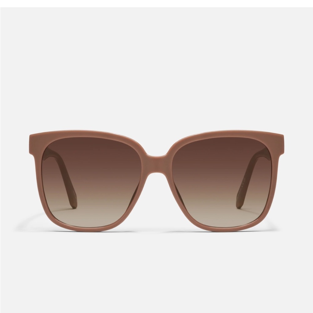 Quay Australia WIDE AWAKE Brown Sunglasses
